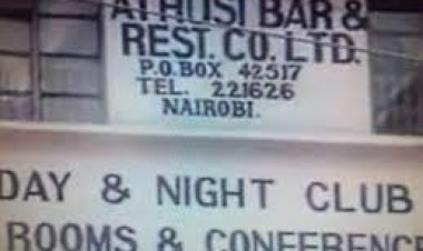 Athusi Bar and Restaurant: Center for Kamba Community Since 1952