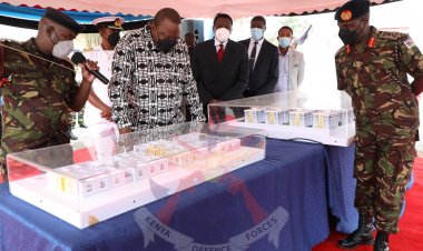 Kenya Launches Kenya Defense Forces Housing Project at Roysambu Military Camp