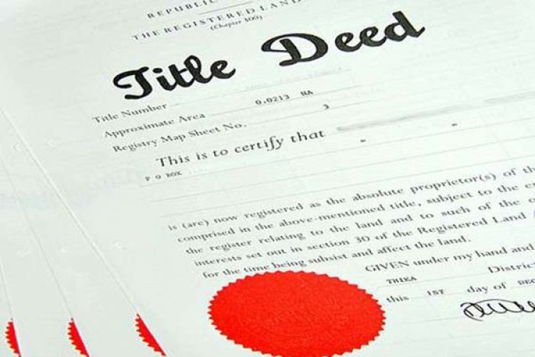 What Percentage of Properties Have Their Titles Properly Registered in Kenya?